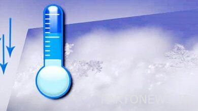 يشهد الجزء الشمالي من البلاد هطول أمطار وثلوج وانخفاض ملحوظ في درجات الحرارة