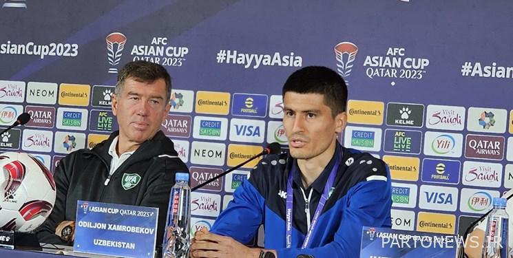The head coach of Uzbekistan joked about the possibility of Qatar benefiting from the arbitration