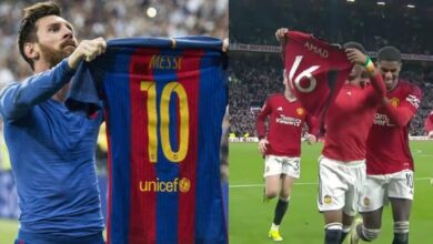 آماد دیالو جشن نمادین لیونل مسی را پس از گلزنی به لیورپول تکرار کرد، کارت قرمز دریافت کرد |  اخبار فوتبال