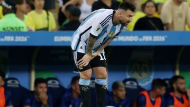 لیونل مسی به دلیل مصدومیت از ناحیه همسترینگ در بازی های دوستانه آرژانتین در آمریکا غایب شد |  اخبار فوتبال