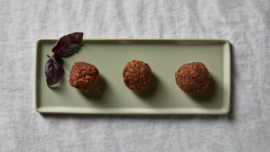 Enifer mycoprotein faux meat balls