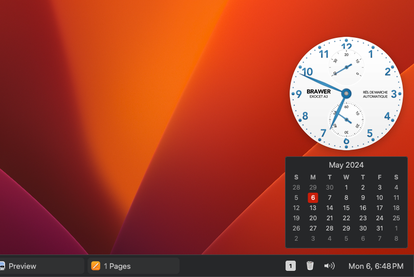 تصاویری از اپلیکیشن جایگزینی داک uBar برای macOS
