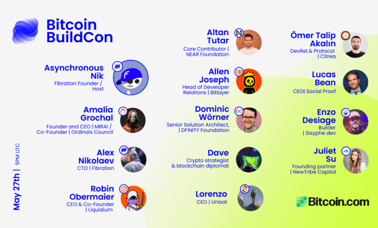 به کنفرانس آنلاین Bitcoin BuildCon بپیوندید: شکل دادن به آینده بیت کوین را از دست ندهید