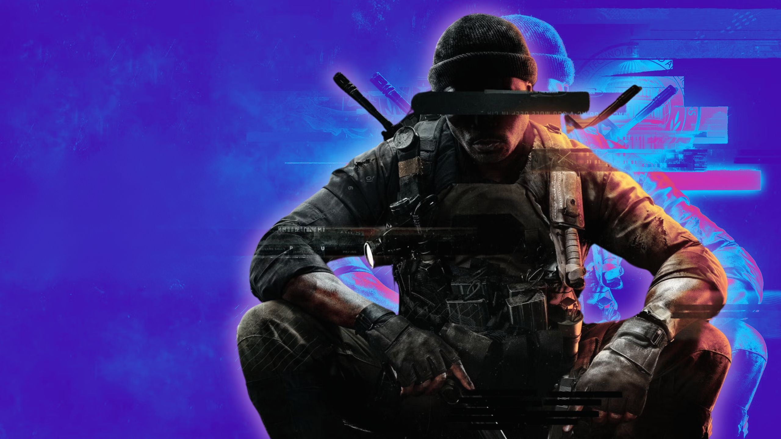 مردی در بازی Call of Duty: Black Ops 6 با چهره ای مبهم