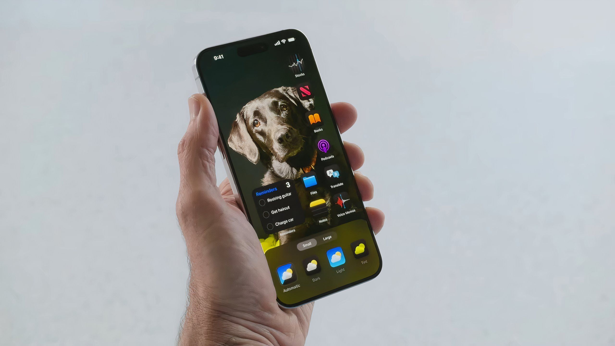 سفارشی سازی صفحه اصلی iOS 18