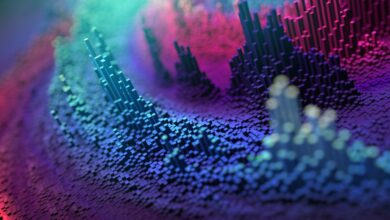 Big Data futuristic background