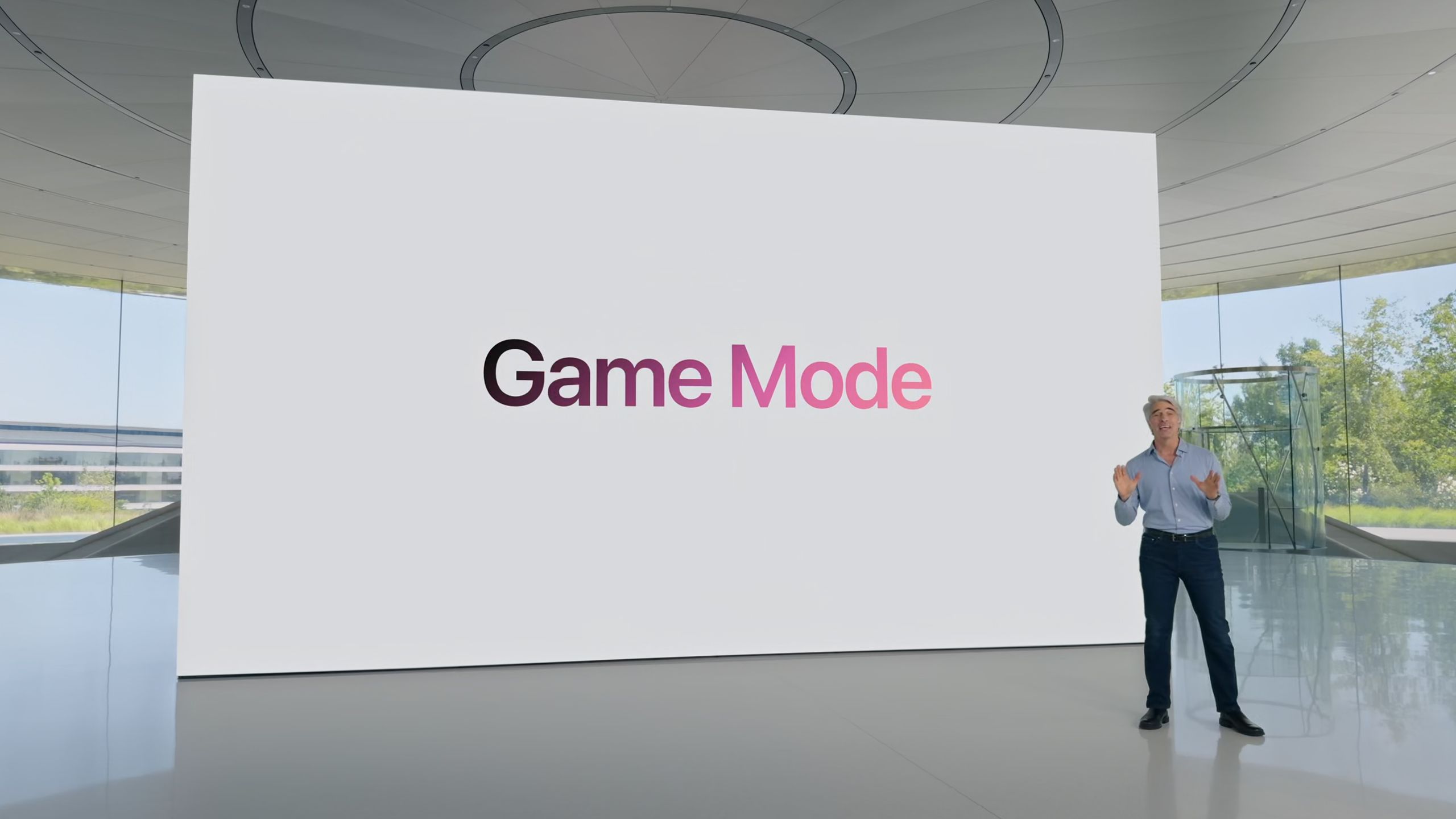 حالت بازی اپل WWDC