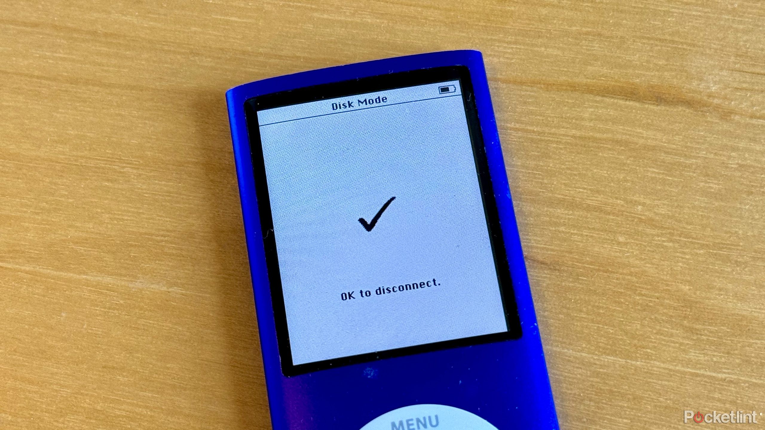 آی پاد نانو در حالت دیسک