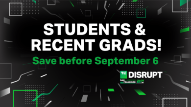 TechCrunch Disrupt 2024 Student Pass discount