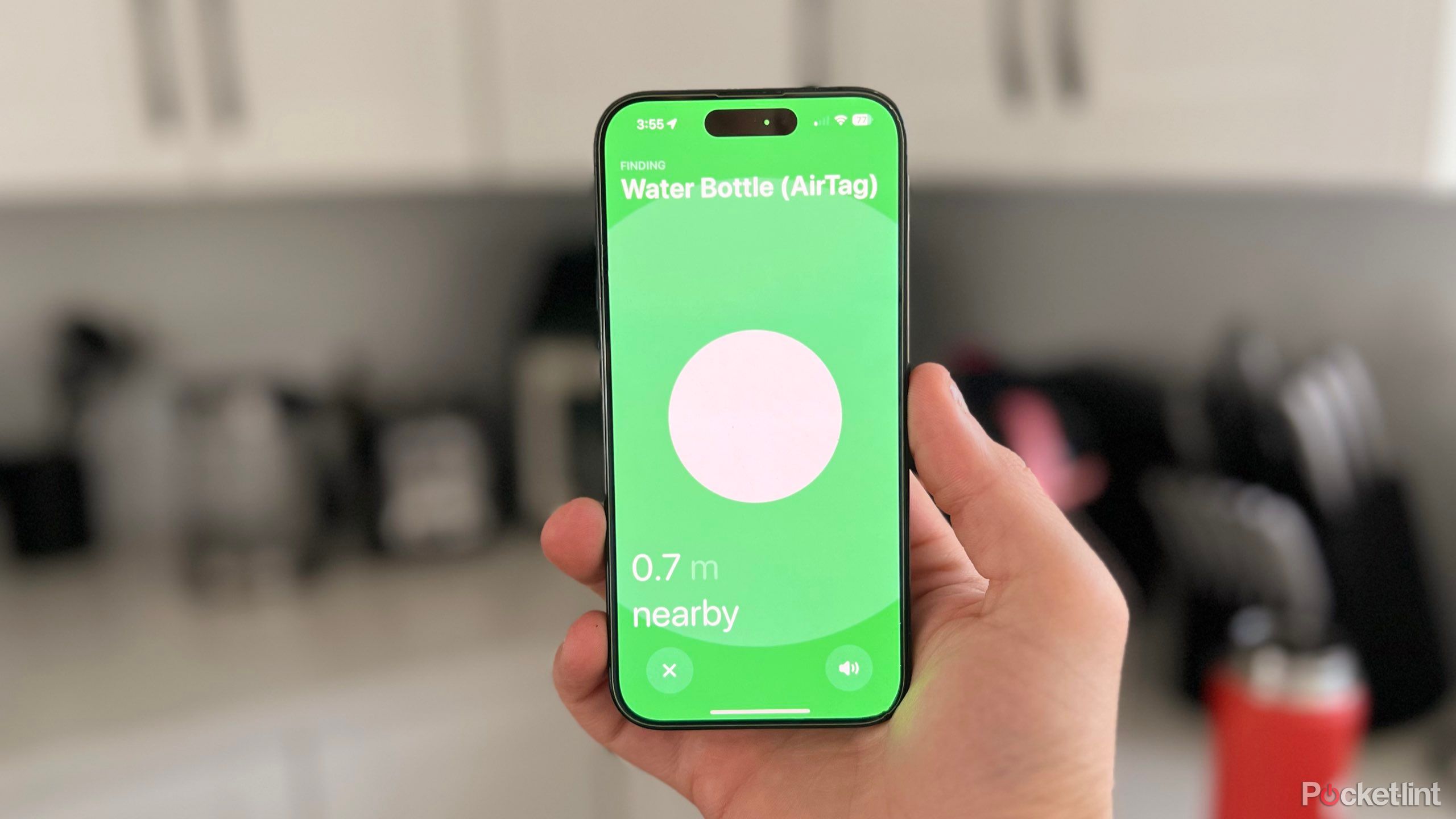 یافتن دقیق AirTag در آیفون