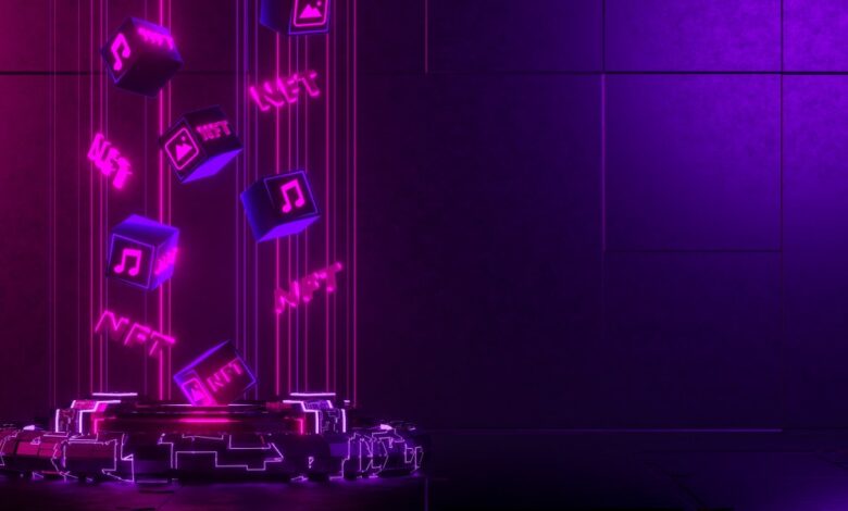 NFTs, music streaming, Tune.FM concept