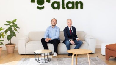 Jean-Charles Samuelian, Alan CEO and Marc Raisière, Belfius CEO