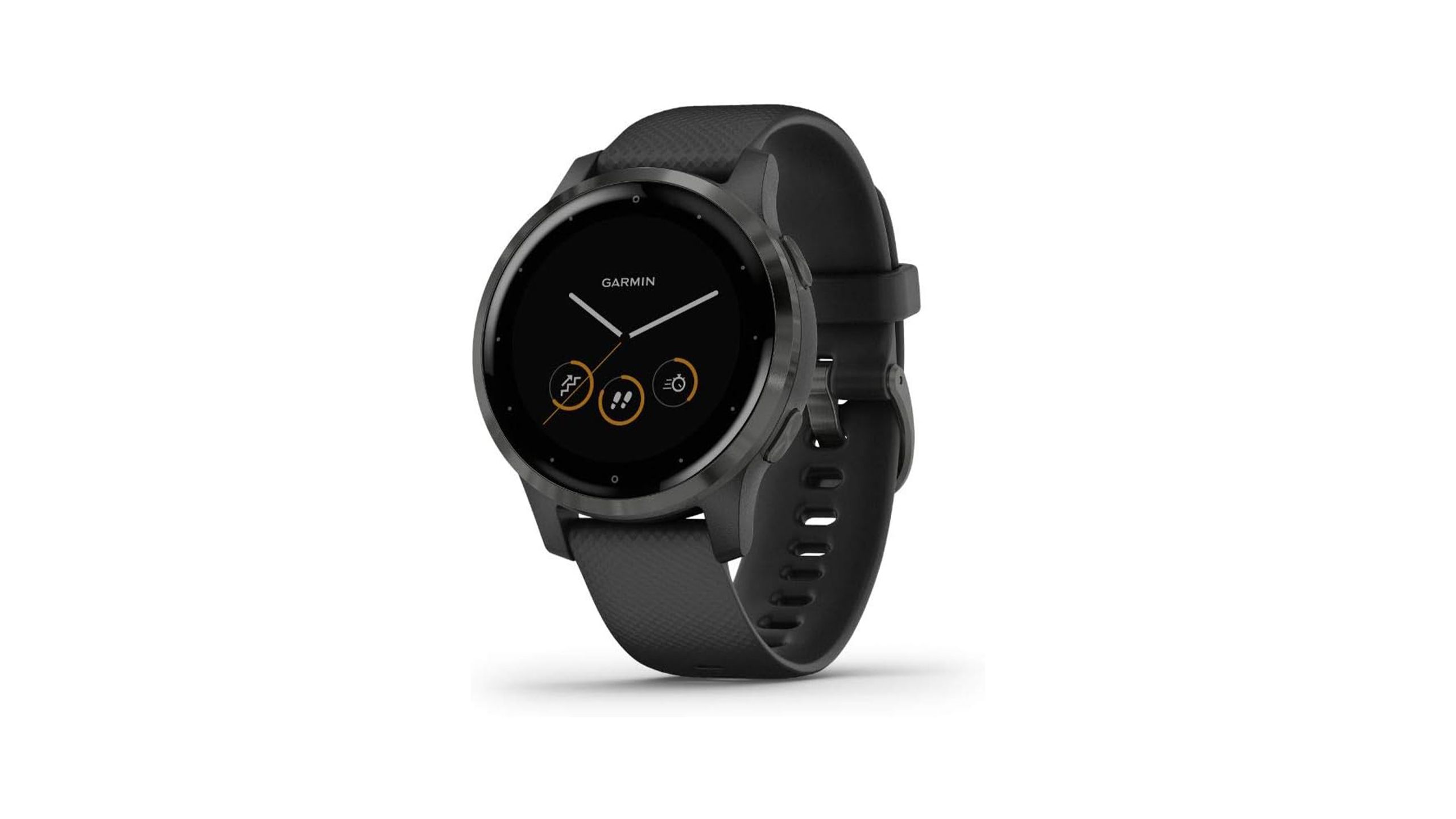 Garmin vivactive 4S در پس زمینه سفید. 
