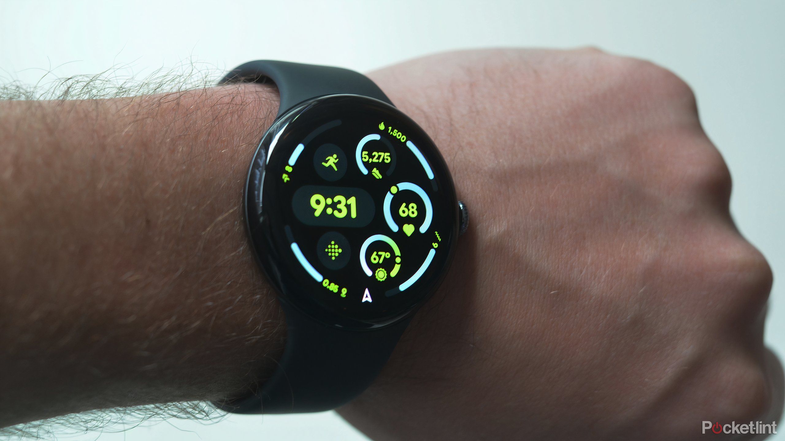 Pixel Watch 3 روی مچ دست