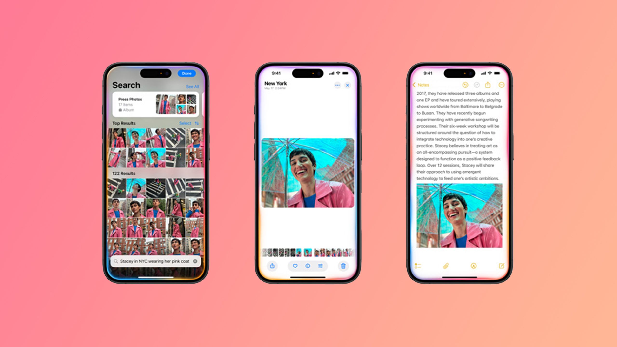 عملکرد سیری در بین برنامه‌های Apple Intelligence در آیفون