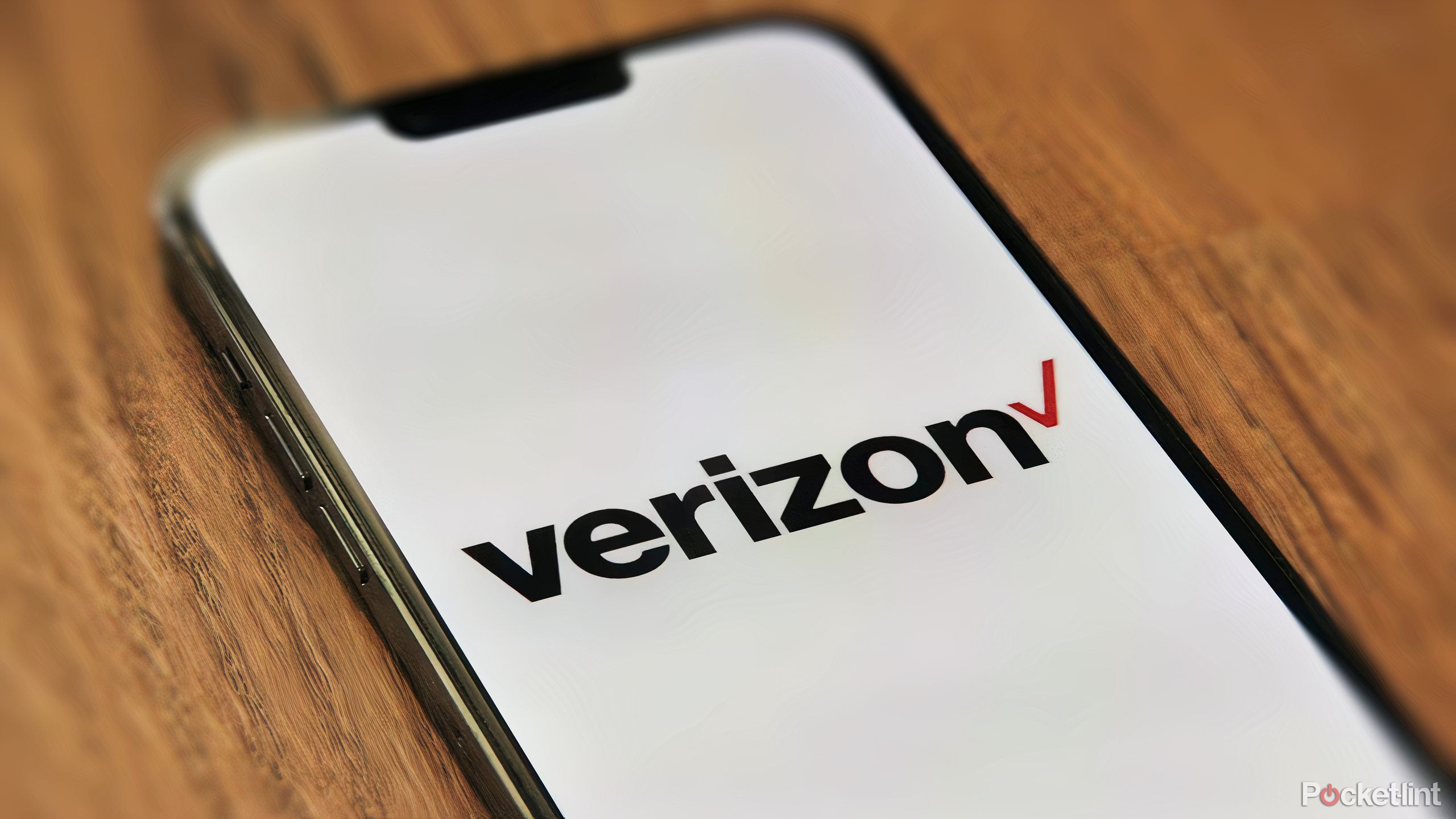 لوگوی verizon در آیفون