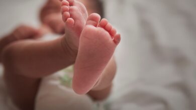 Nodal, Close up of baby's feet, used in post about Hannah Life Technologies