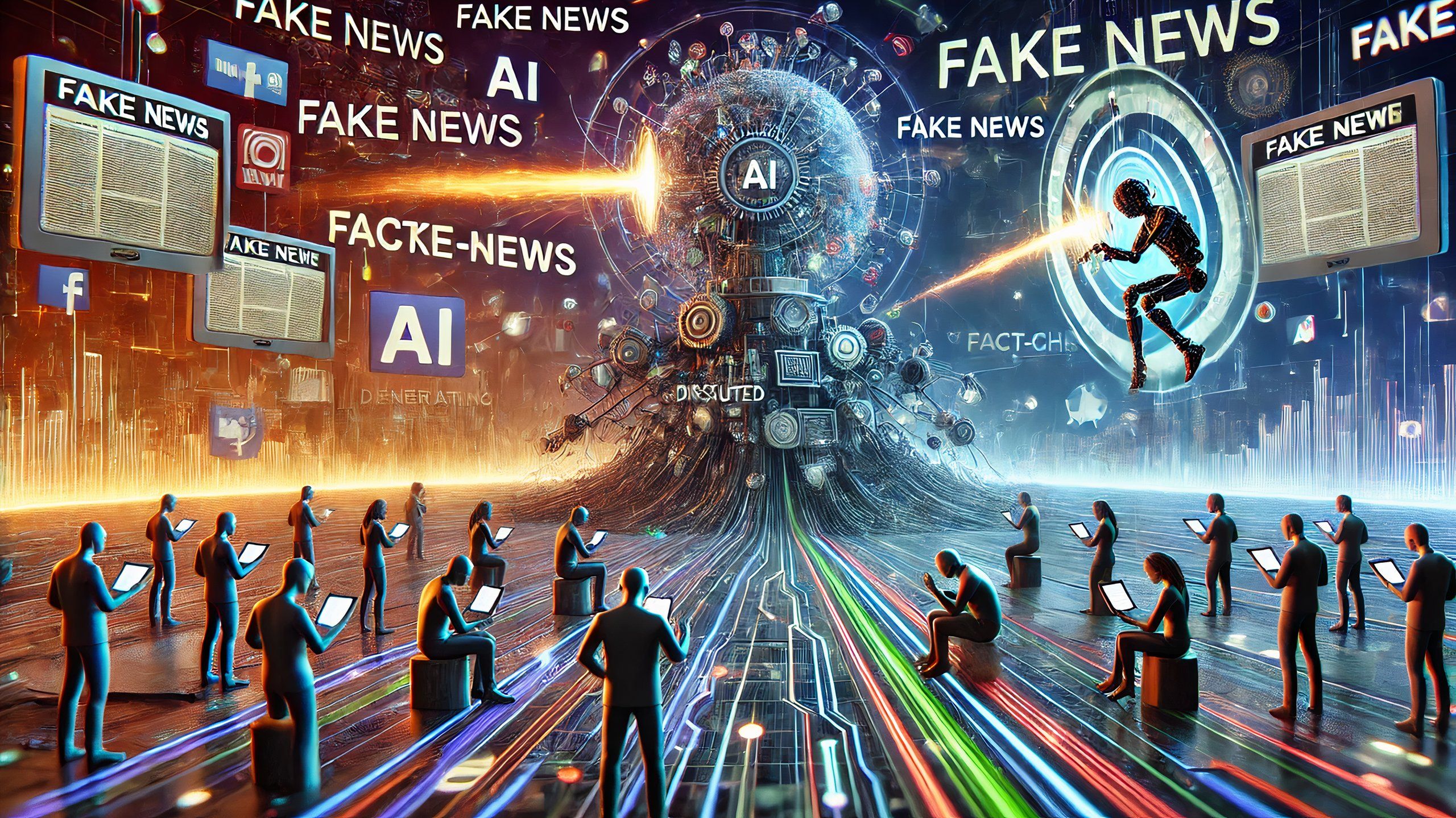 DALL·E_representation-of-a-and-fake news
