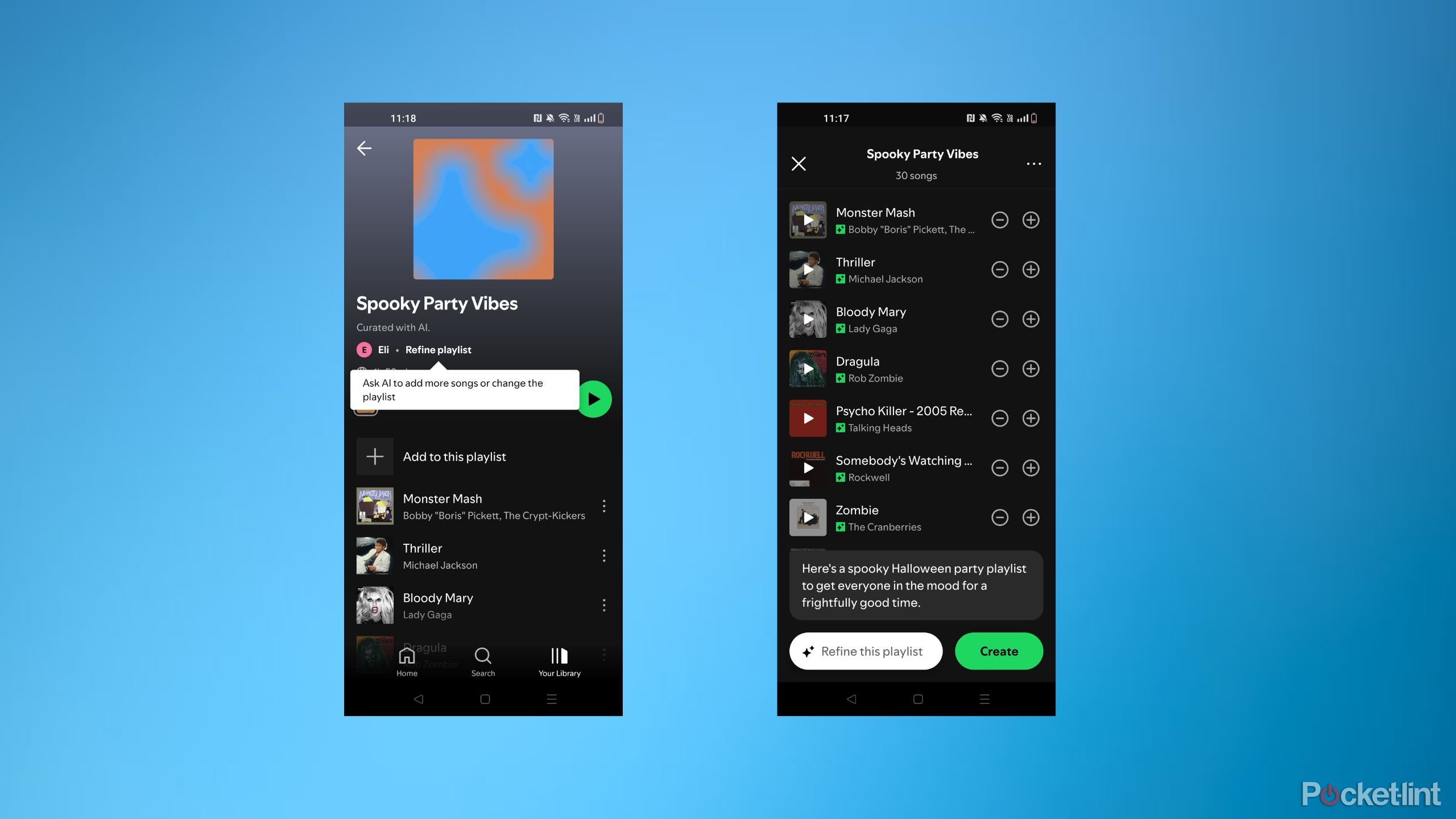 لیست پخش Spotify-AI