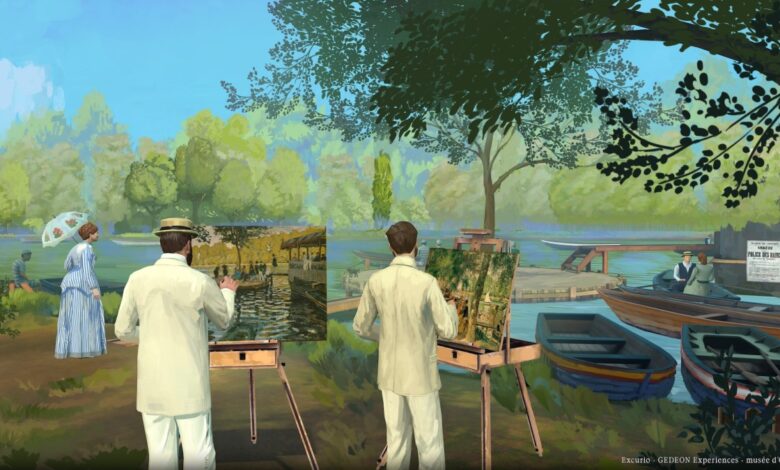 La Grenouillere © Excurio - GEDEON Experiences - Musée d'Orsay
