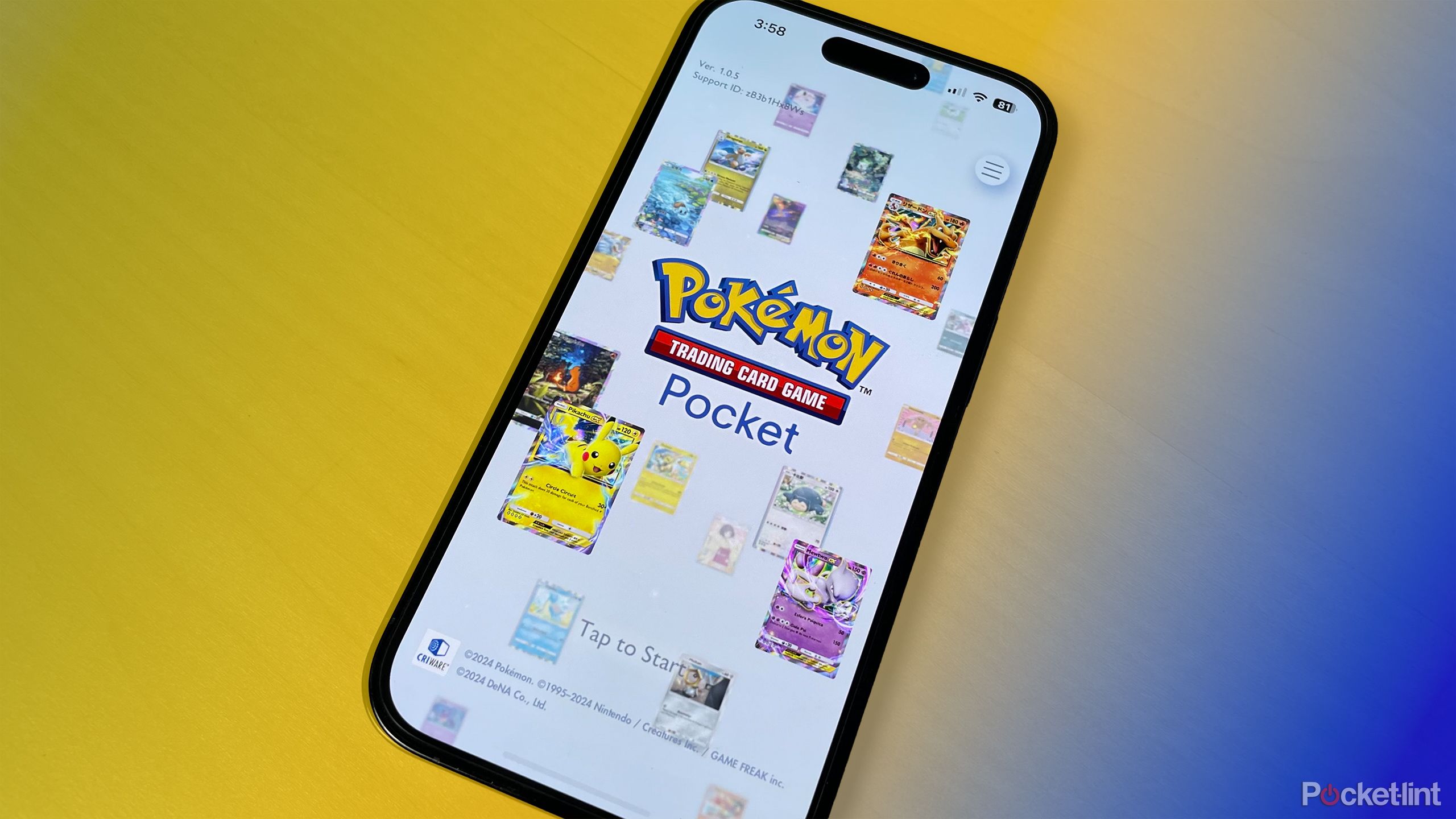 Pokémon TCG Pocket در آیفون