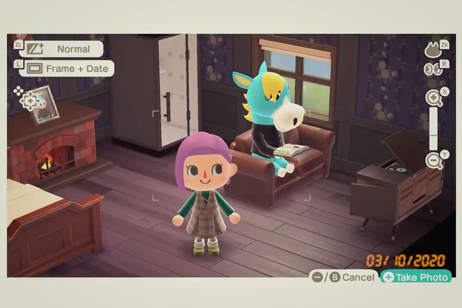 چگونه حالت عکس Animal Crossing New Horizons به شما امکان می دهد از تصویر 1 اسکرین شات بگیرید