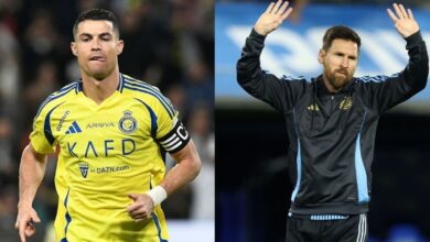 کریستیانو رونالدو بار دیگر با شعارهای لیونل مسی توهین شد، ستاره پرتغال با واکنش دلچسبی روبرو شد | اخبار فوتبال