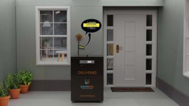 DoorBox delivery drop