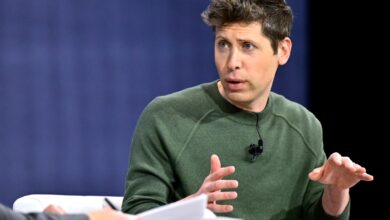 Sam Altman speaks onstage during The New York Times Dealbook Summit 2024.