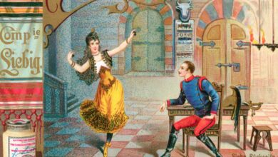 A Carmen collectible opera card