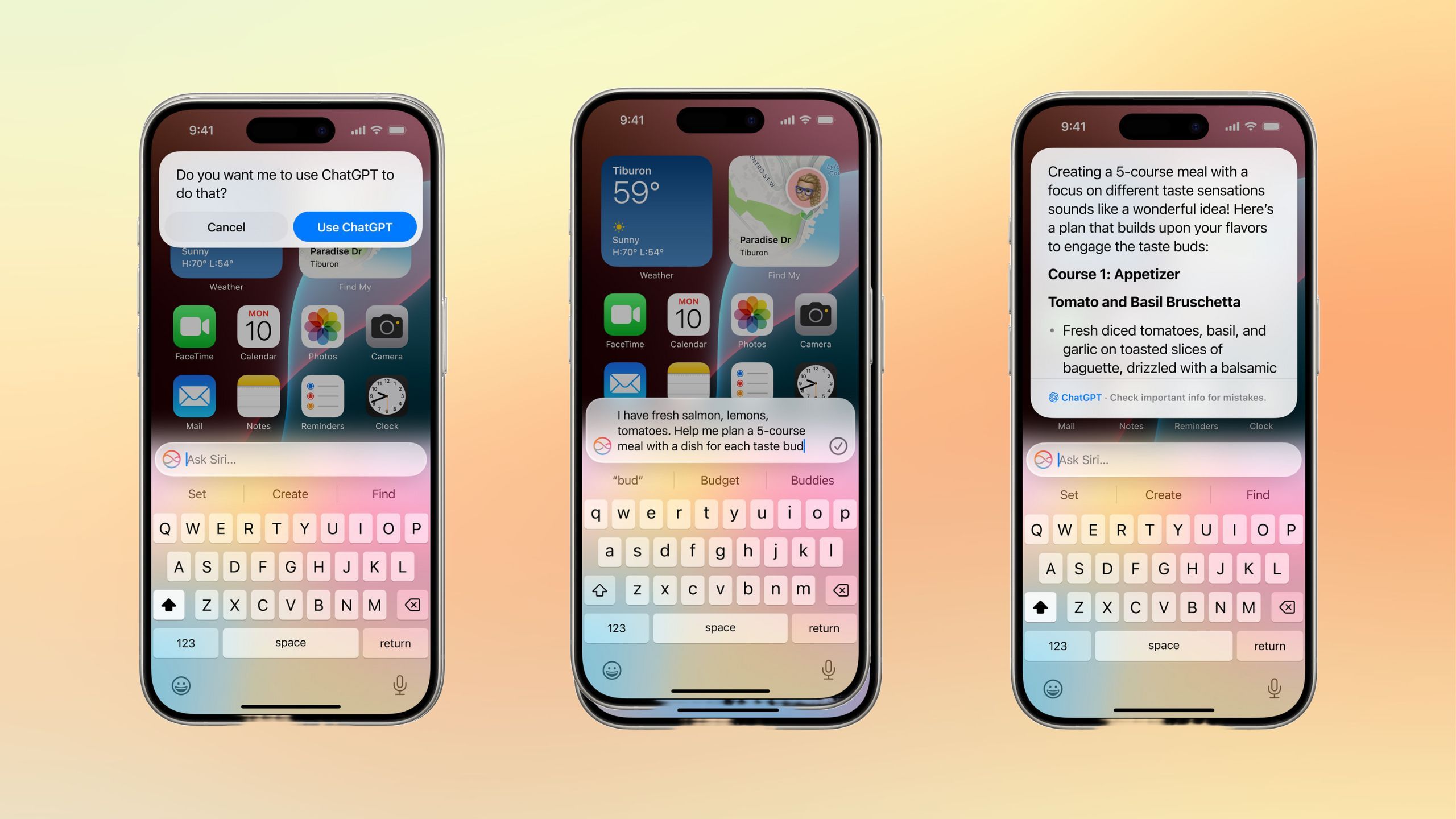 ادغام Apple Intelligence ChatGPT