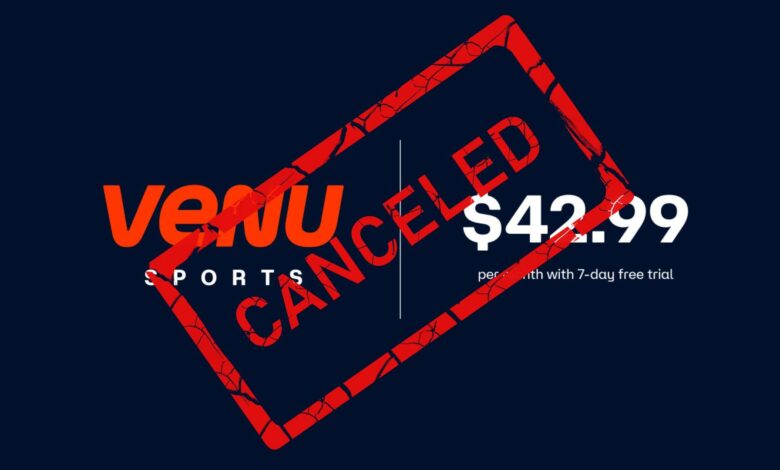 سرویس پخش ورزشی Venu مرده است