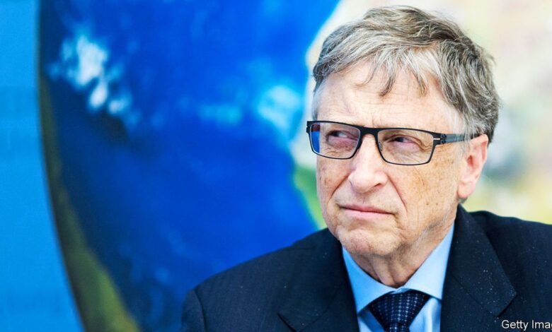 Bill Gates looking frustrated