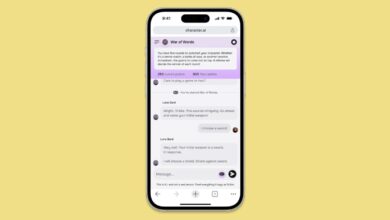 استارتاپ AI Character AI بازی ها را در وب آزمایش می کند