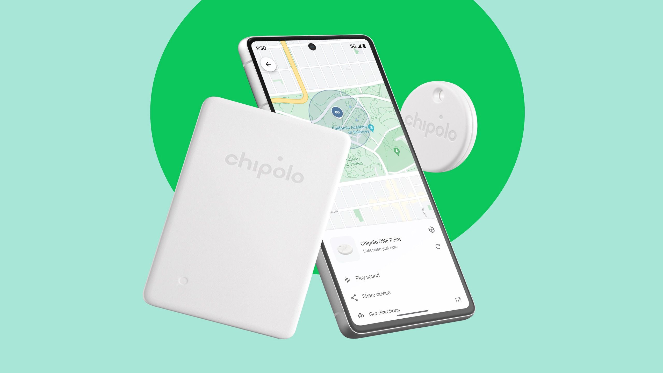 CHIPOLO CARD POINT و Chipolo One Point با Google Find Network My Device-2