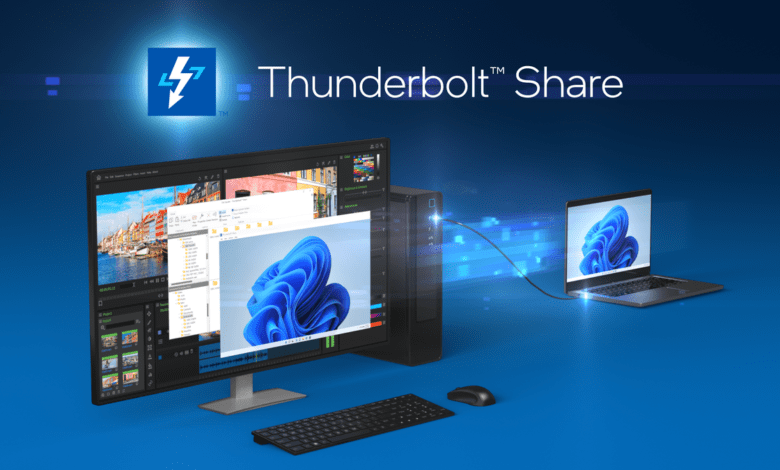 Thunderbolt Share depiction
