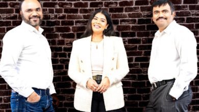 Hawcx co-founders Selva Kumaraswamy, Riya Shanmugam, and Ravi Ramaraju (From left to right)