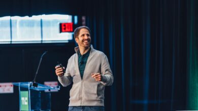 Alex Kayyal from Lightspeed Venture Partners speaking at TechCrunch Early Stage 2024 in Boston.