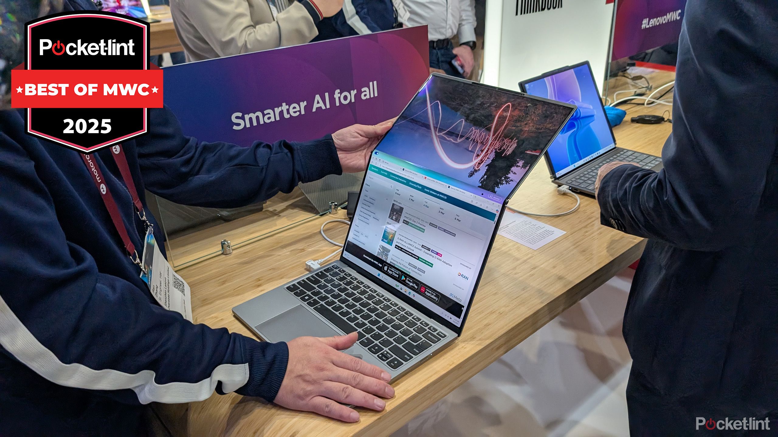 Lenovo Thinkbook Codename Flip در MWC 2025
