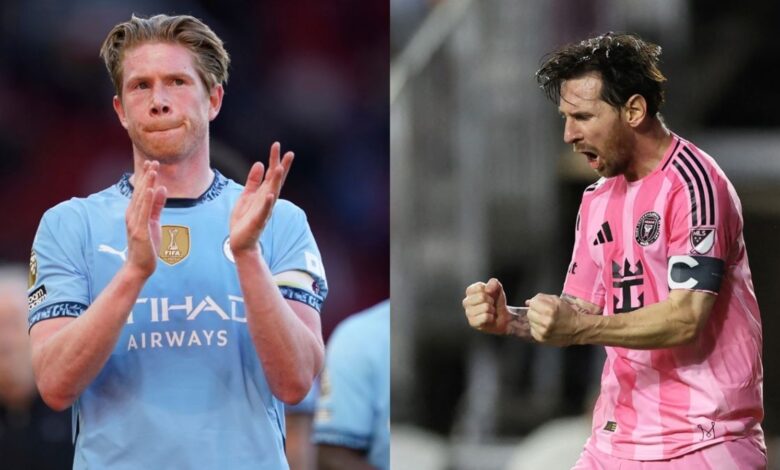Kevin de Bruyne ممکن است در کنار لیونل مسی بازی کند ، زیرا Inter Miami حقوق کشف ماچسترسو را در اختیار دارد: گزارش | اخبار فوتبال