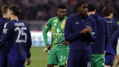 Europa League: Onana با تقصیر دو بار در حالی که من یونایتد با نتیجه 2 بر 2 در لیون ، تاتنهام در خانه برگزار شد | اخبار فوتبال