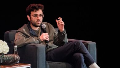 Kalshi CEO Tarek Mansour at StrictlyVC 2025.