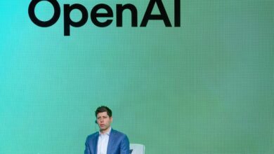 Open AI Chief Executive Officer Sam Altman speaks during the Kakao media day in Seoul.
