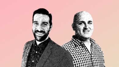 Neil Suidan and Matt Rossiter of Atomic, a new AI startup