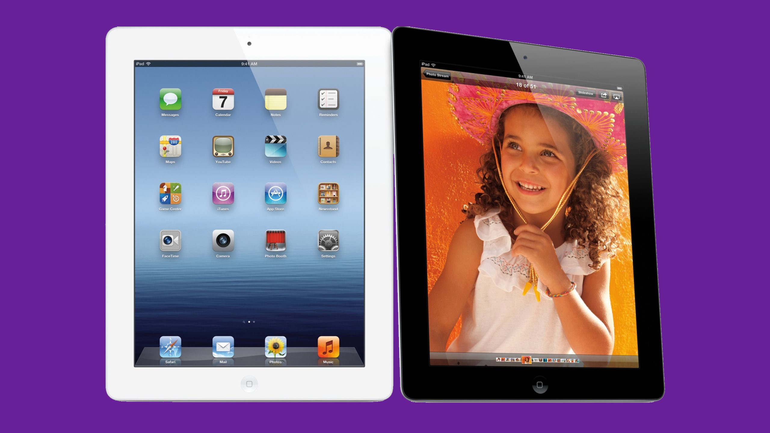 iPad نسل سوم اپل از سال 2012.