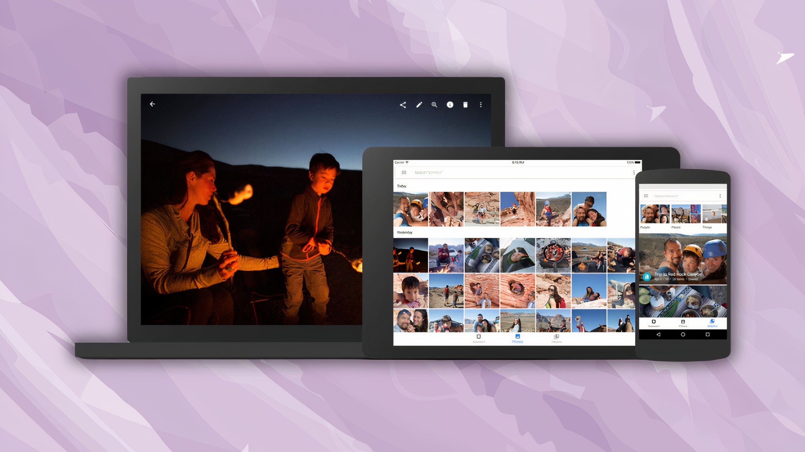 Photoscan توسط Google Photos دستگاه های تبلیغاتی خانواده