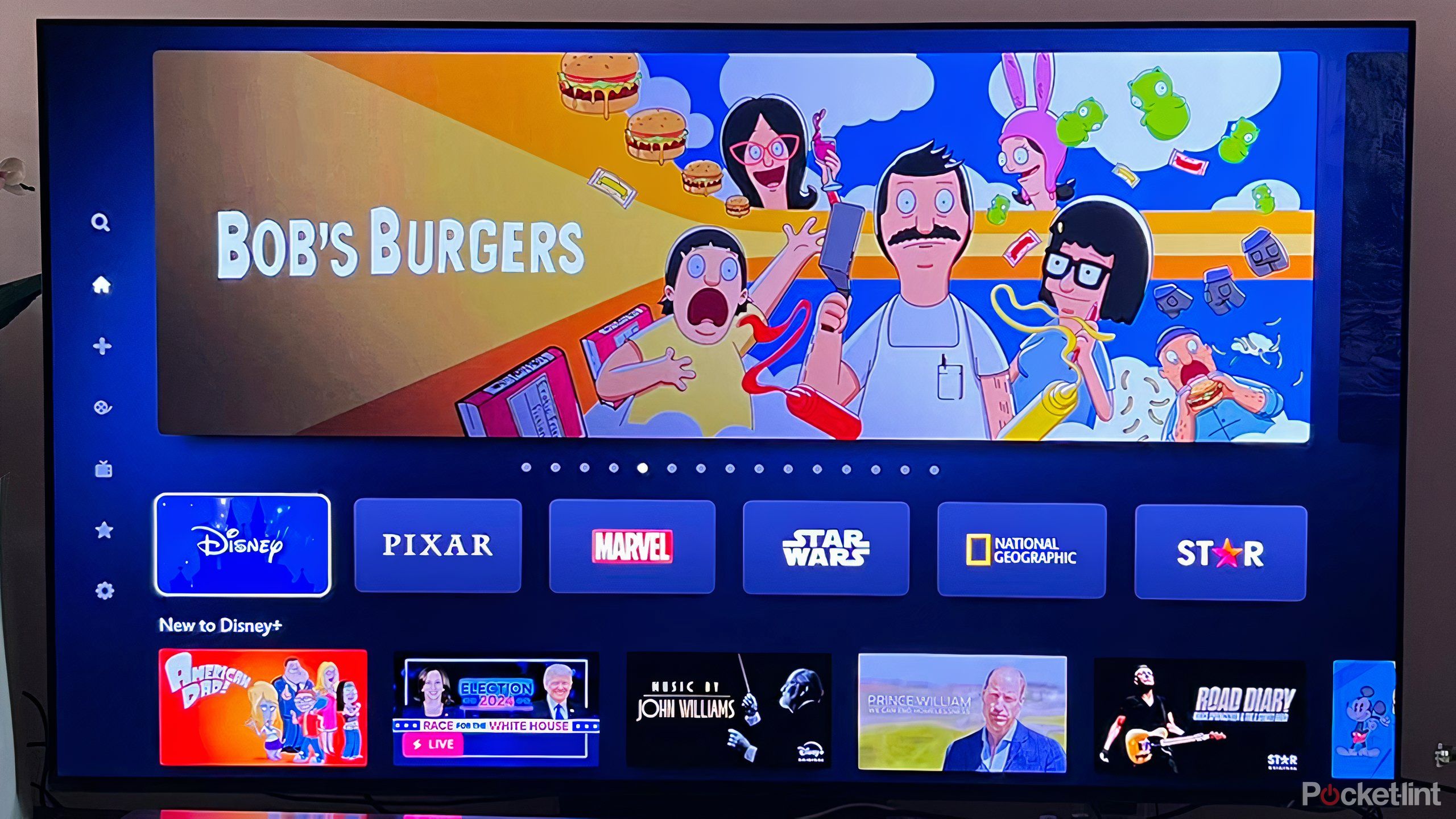 صفحه اصلی دیزنی به علاوه. 