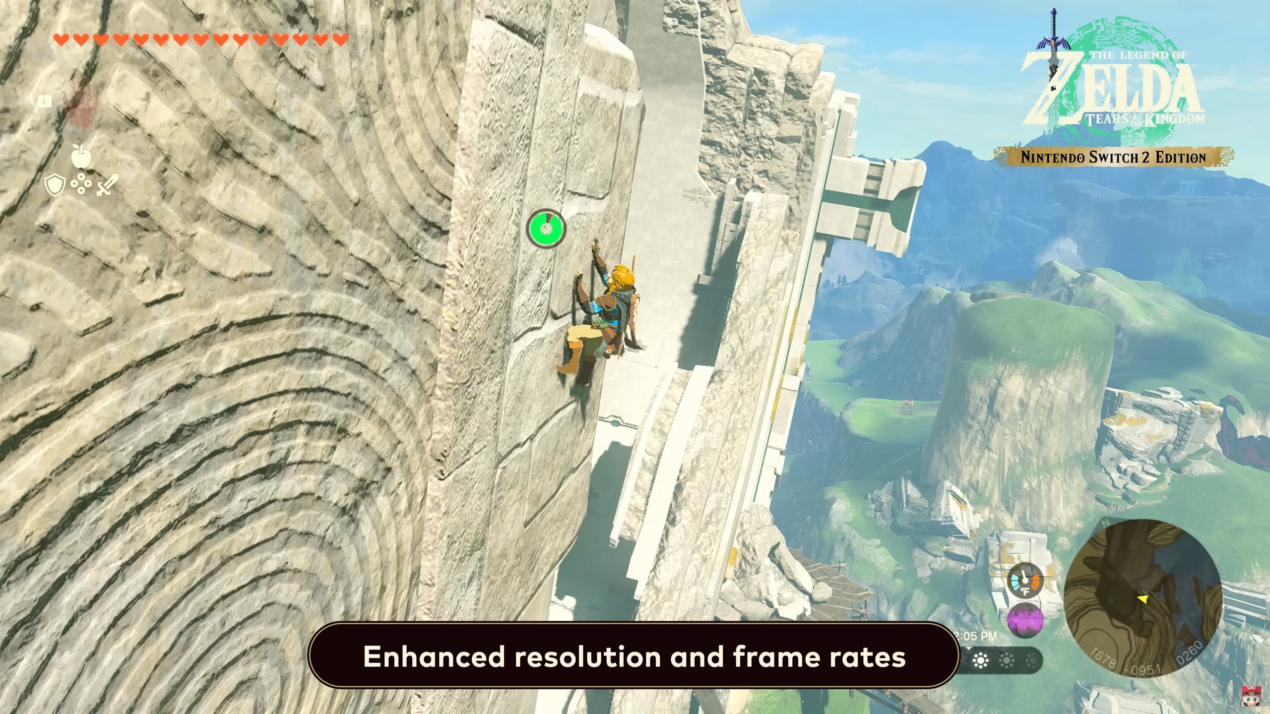 Zelda روی سوئیچ 2 اجرا می شود.