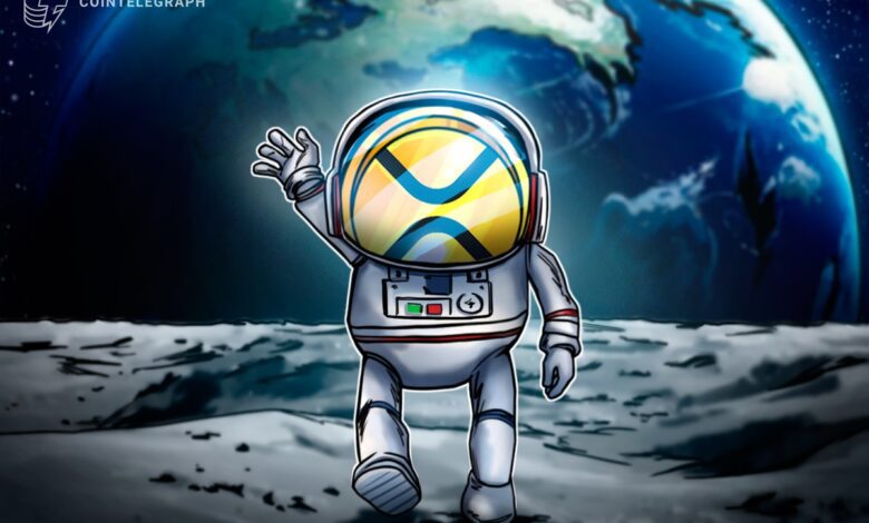 ماه به زودی؟ قوی ترین نقطه حق بیمه XRP با تنظیم 70 ٪ راهپیمایی