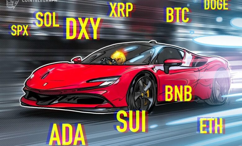 پیش بینی قیمت 5/5: SPX ، DXY ، BTC ، ETH ، XRP ، BNB ، SOL ، DOGE ، ADA ، SUI
